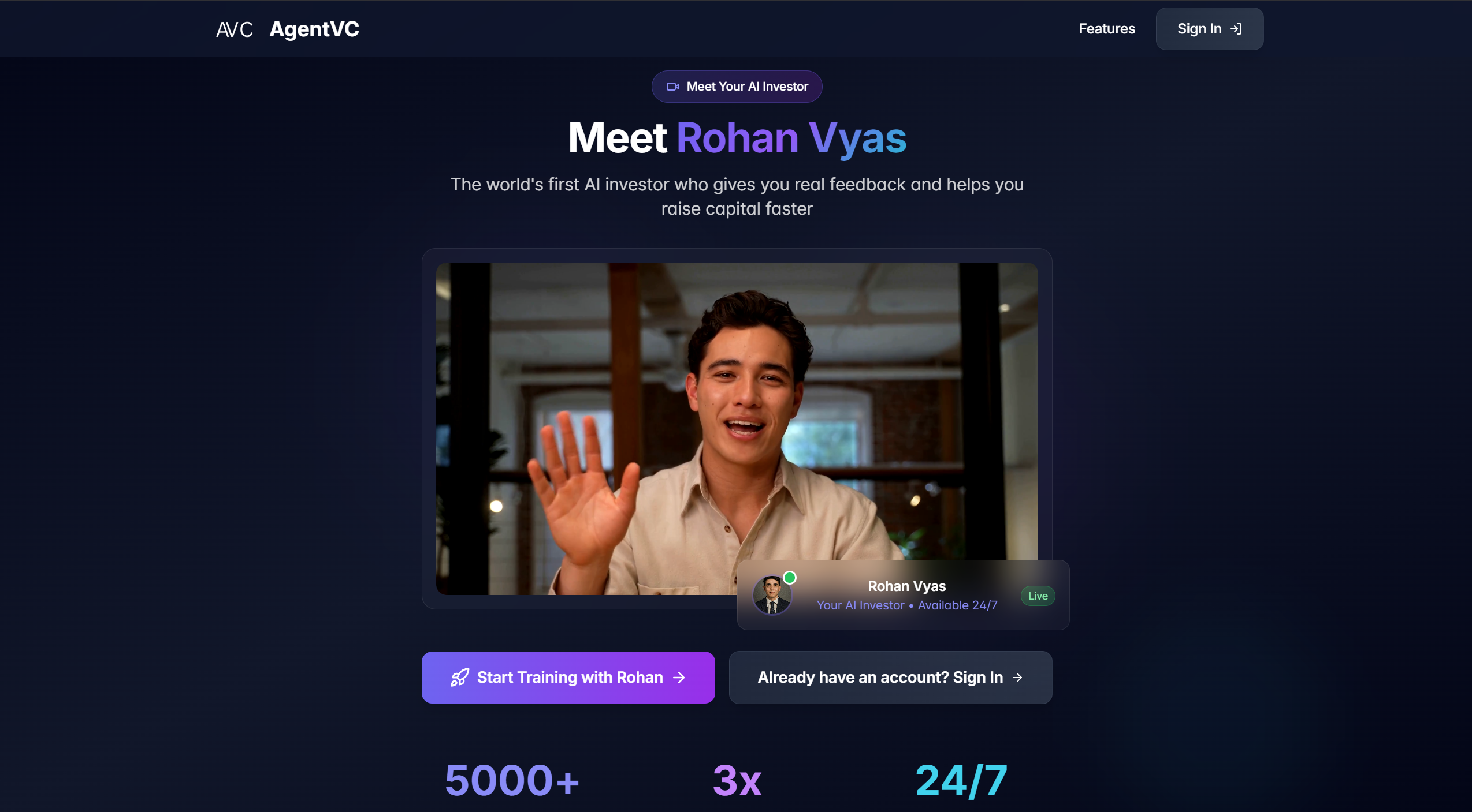 AgentVC — AI Investor Interviewer